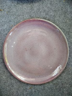 Ceramic Plate Pink 2
