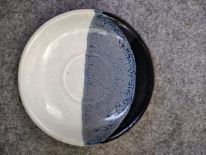 Ceramic Plate Double Color