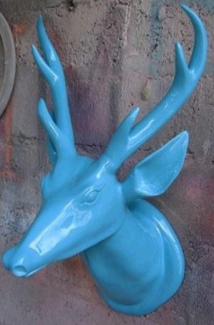 Head Deer resin