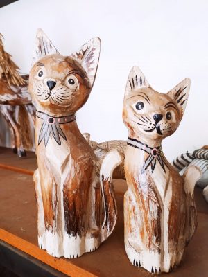 Sweet Cats wooden decoration