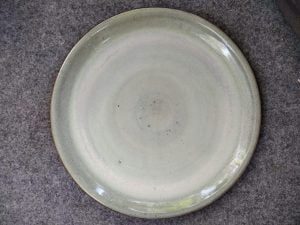 Ceramic Plate White Cream