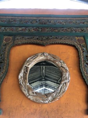 Wooden mirror 3