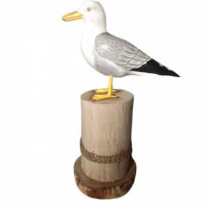 Wooden Seagull Decoration