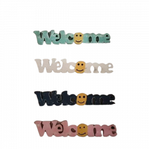 Wall Decor "Welcome" Sign