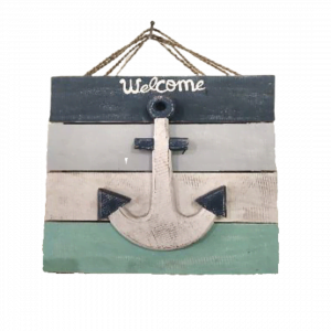 Decor "Welcome" With Anchor