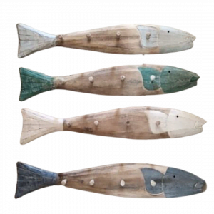 Wooden Hanger Fish