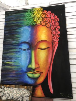 Budha paint art