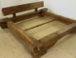 Bois de lit massif en 160 - Solid Bed Wood