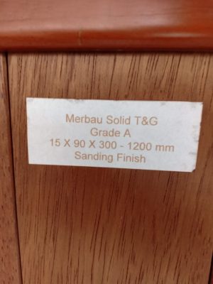 Merbau flooring wood package