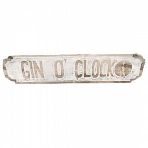 Wall Decor " Gin O'Clock"