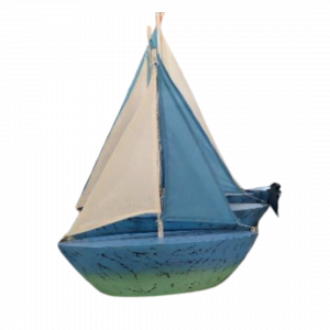 A Set Of 3 Wooden Boat