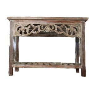 Wooden Antique Carved Console