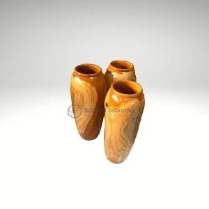A wooden Pot