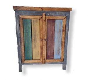 Colorful Wooden Cabinet