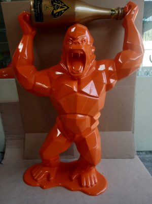 Gorilla Statue Resin