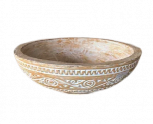 Palm Carved bowl