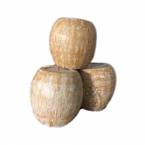 Bougie Plaine Palmier -Pot ovale en Palmier Ethnique Bougie