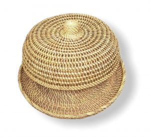 Rattan Tray with lid