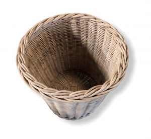 Rattan basket - Corbeille en Rotin