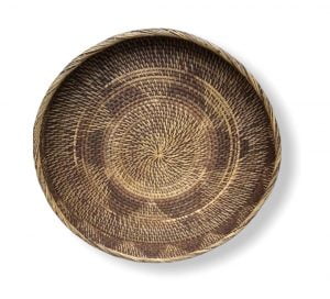 Rattan plate 30 cm