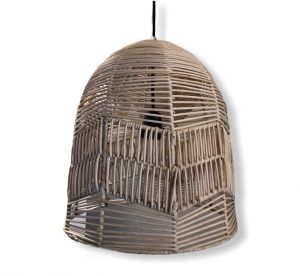 Rattan's hanging lamp