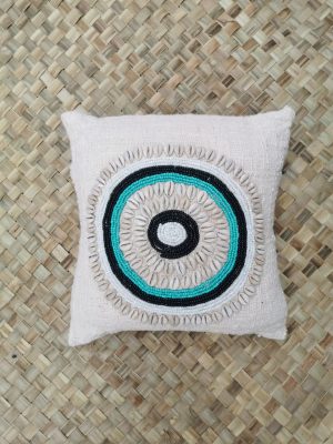 Shell pillow cover multicolor