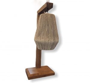 Standing Table Lamp teakwood - Lampe de table en teak