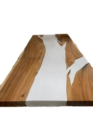 Table Wooden with Resin