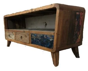 Table de salon antique en bois