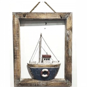 Wooden Boat Decoration