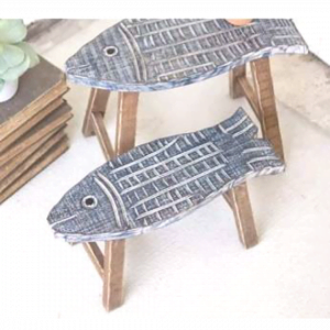 Wooden Fish Stool