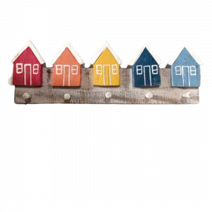 Wooden Houses Cloth Hanger