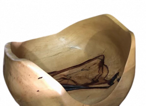 Wooden big bowl
