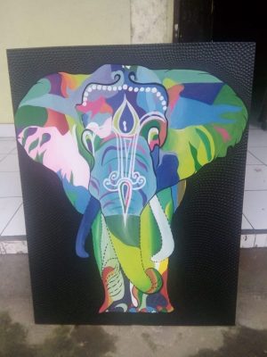 Elephant Paint Art