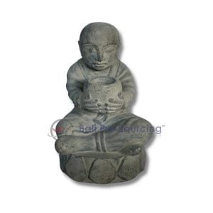 Shaolin Holding a Bowl Statue Bali STA0184