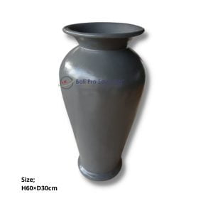 Grey Vas Lombok Pot
