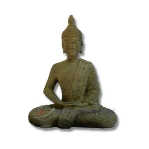 Antique Meditating Buddha Statue Bali STA0039