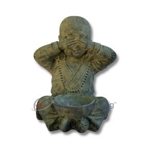 Shaolin Statue with a Bowl STA0058