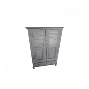 armoire blanche verticale