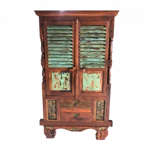 wooden cupboard