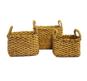 A Set Of 3 Laundry Basket Bato