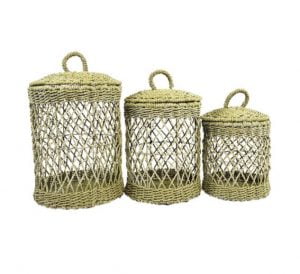 A Set Of 3 Rere Laundry Basket