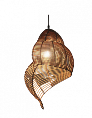 Keong Natural Rattan Lamp