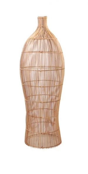 Lonjong Rattan Lamp Abat-jour en rotin