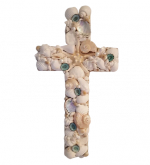 Croix de coquillages mixtes n ° 2