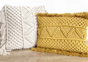 Noban Macrame Pillow Cover 2