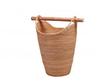 Panier En Rotin Transportable