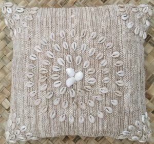 Shell pillow cover Natural