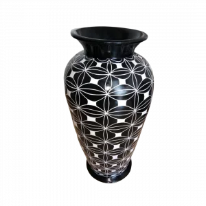 Full Batik Motif Vase Lombok Pot - Image 2