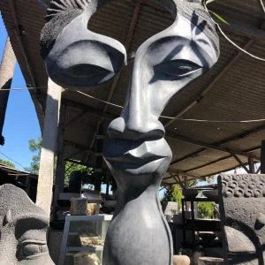 Visage Art Sculpture